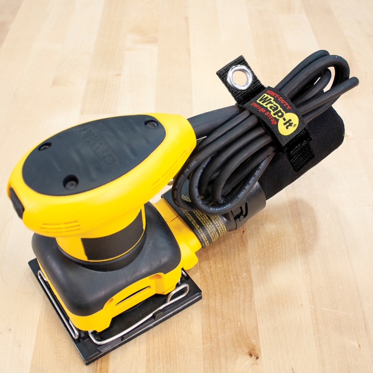 Wrap-It Heavy-Duty Hook-and-Loop Storage Straps with Grommets - full pic 