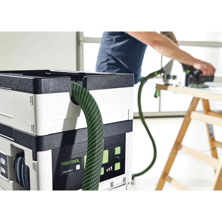 Festool Cordless Mobile Dust Extractor CTC SYS I HEPA-Basic (576941), No Battery - full pic 