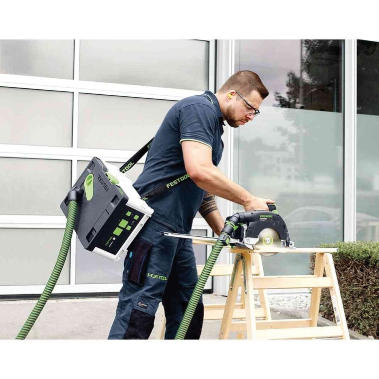 Festool Cordless Mobile Dust Extractor CTC SYS I HEPA-Basic (576941), No Battery - full pic 