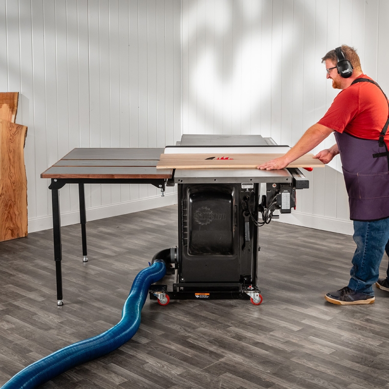 Rockler Rock-Steady Folding Table Saw Outfeed Kit - full pic 