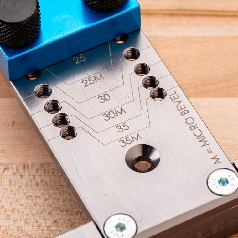Rockler Deluxe Honing Guide and Setup Gauge - full pic 