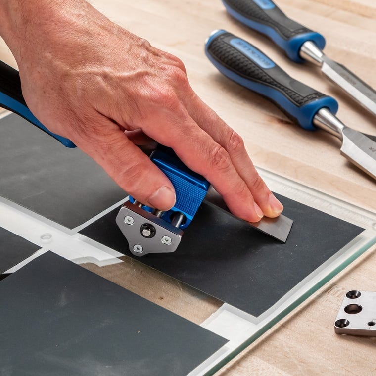 Rockler Deluxe Honing Guide and Setup Gauge - full pic 