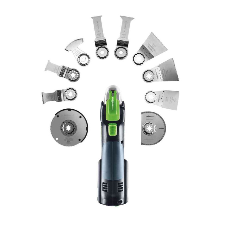 Festool Universal Saw Blade for Oscillating Multi-Tool, USB 78/32/Bi/OSC/5, 1-1/4''W x 3''L, 5-Pack (203337) - full pic 