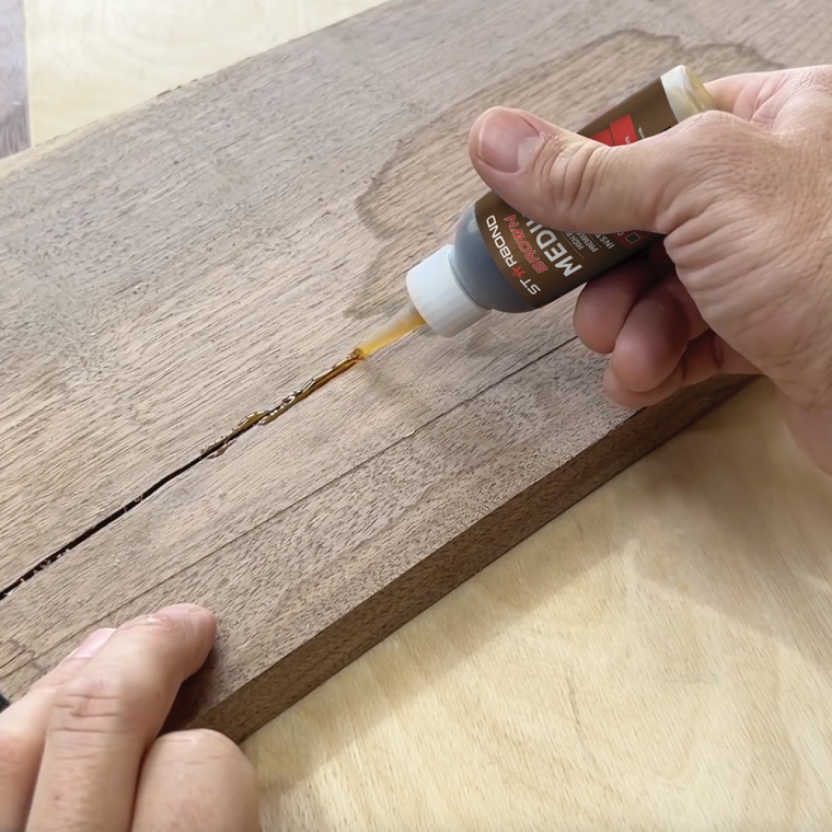 Starbond Brown Colored CA Glue, Medium Viscosity, 2 oz. - full pic 