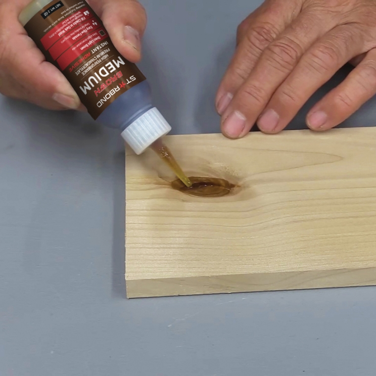 Starbond Brown Colored CA Glue, Medium Viscosity, 2 oz. - full pic 