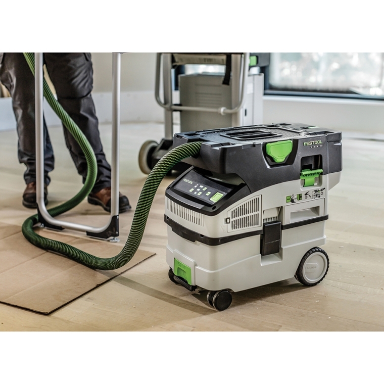 Festool Cordless Mobile Dust Extractor CTC MIDI I HEPA-Plus CLEANTEC (577506) - full pic 