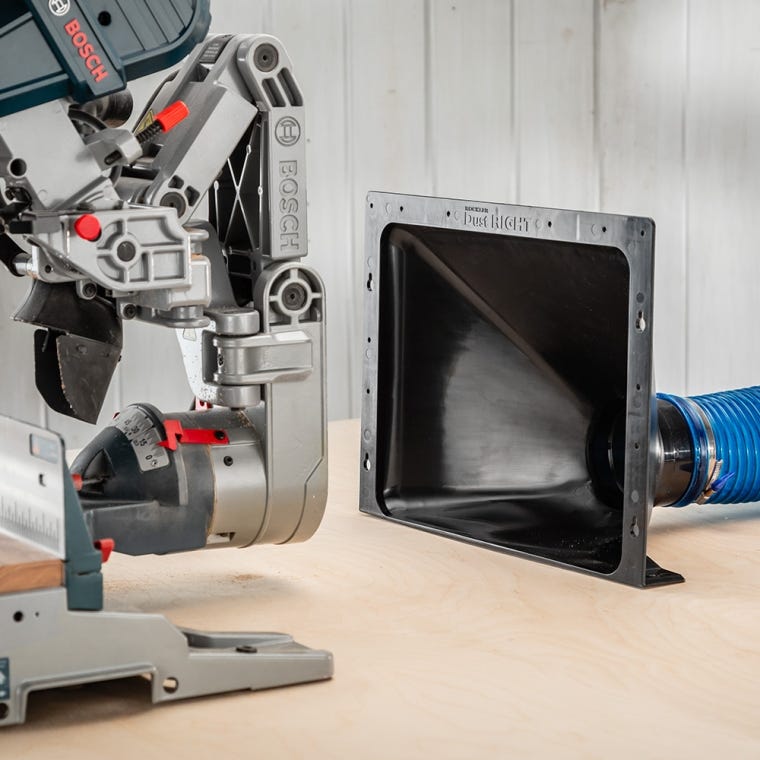 Dust Right Mountable Dust Hood, 14-3/4'' x 11-1/4'' Opening - full pic 