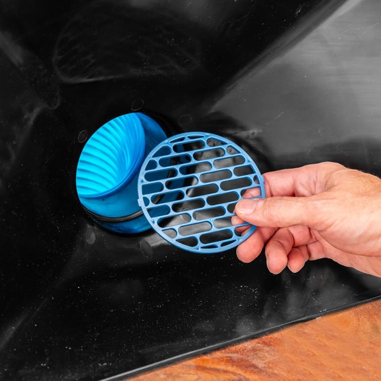 Dust Right Mountable Dust Hood, 14-3/4'' x 11-1/4'' Opening - full pic 