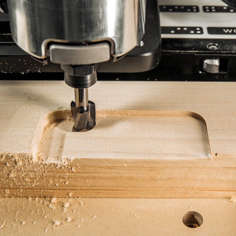 Shaper CNC 16mm x 16mm Clearing Router Bit - full pic 