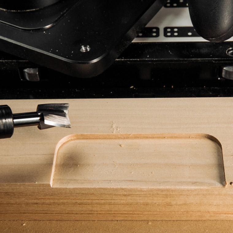 Shaper CNC 16mm x 16mm Clearing Router Bit - full pic 