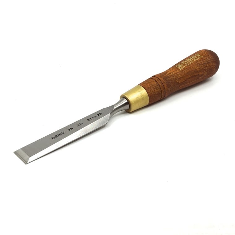 4-Piece Narex Premium Bevel Edge Chisel Set - full pic 
