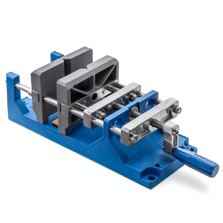 Rockler Self-Centering Drill Press Vise with Rockler Pen Press - full pic 