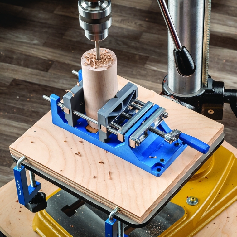 Rockler Self-Centering Drill Press Vise - full pic 