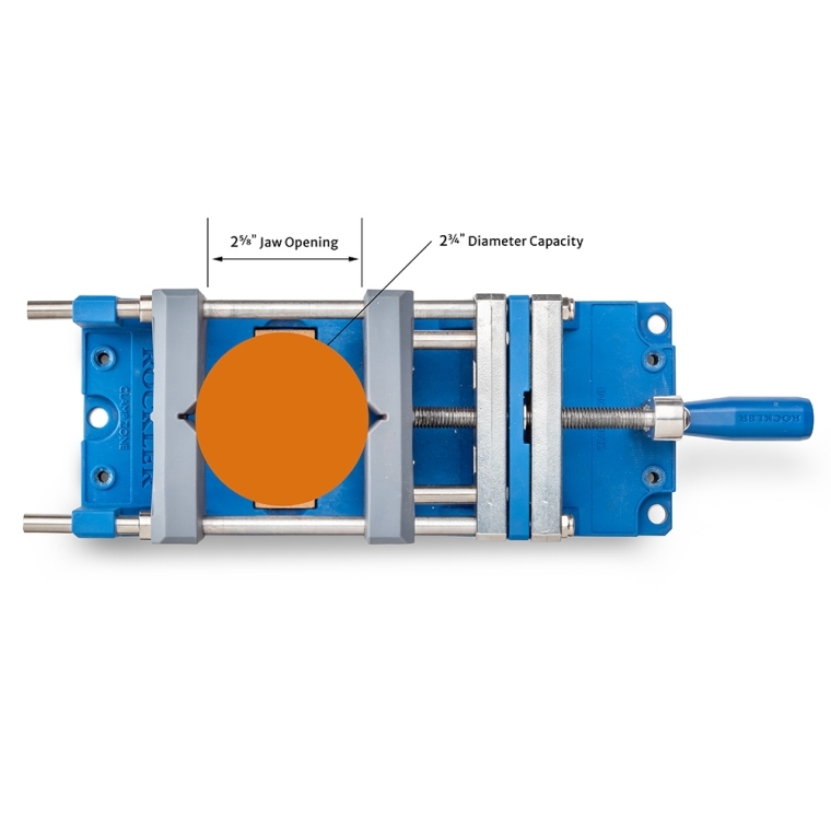 Rockler Self-Centering Drill Press Vise - full pic 