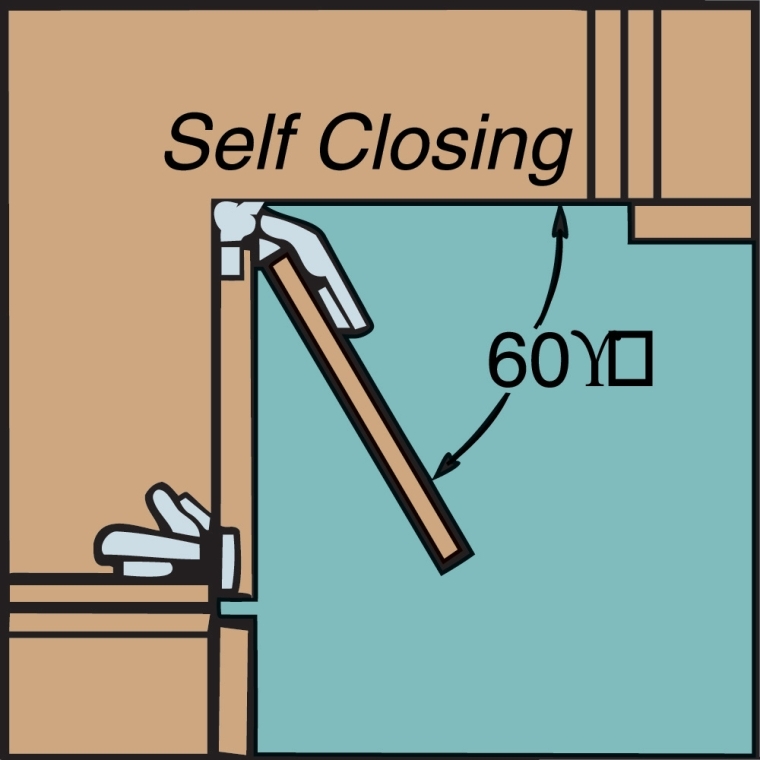 Blum Bi-Fold Hinges - full pic 