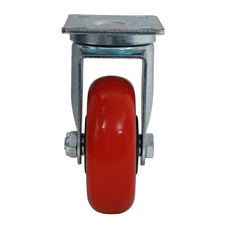 3'' 250-lb. Heavy Duty Polyurethane Caster, Swivel - full pic 