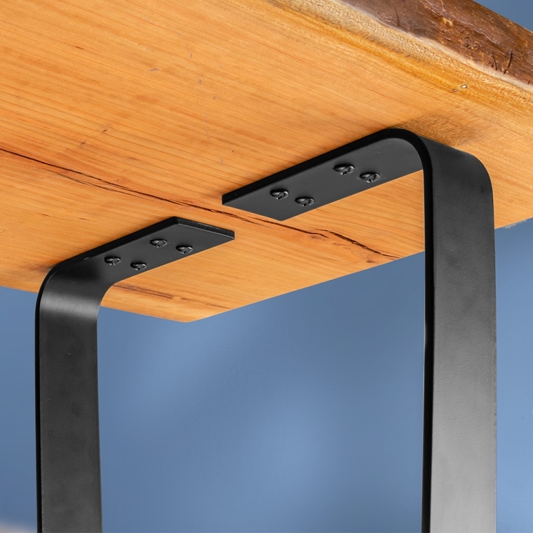 I-Semble Bent Flat V-Style Steel Legs, Set of 2 - full pic 