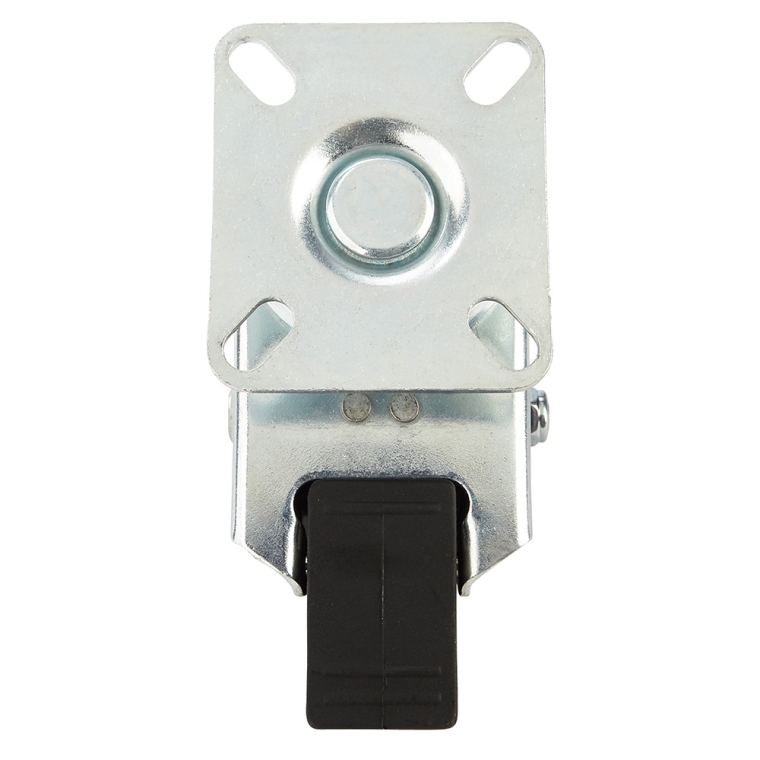 2'' 180-lb. Dual-Wheel Non-Marking Polyolefin Casters - full pic 