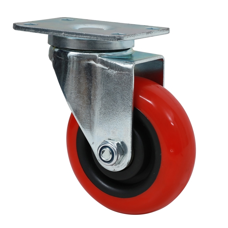 4'' 300-lb. Heavy Duty Polyurethane Caster - full pic 