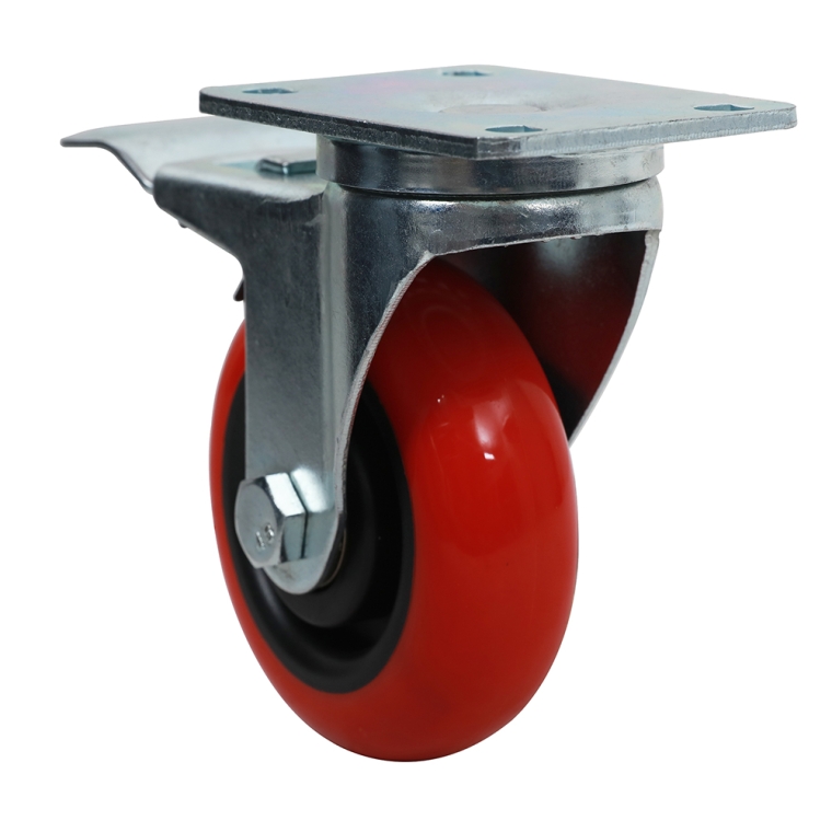4'' 300-lb. Heavy Duty Polyurethane Caster - full pic 