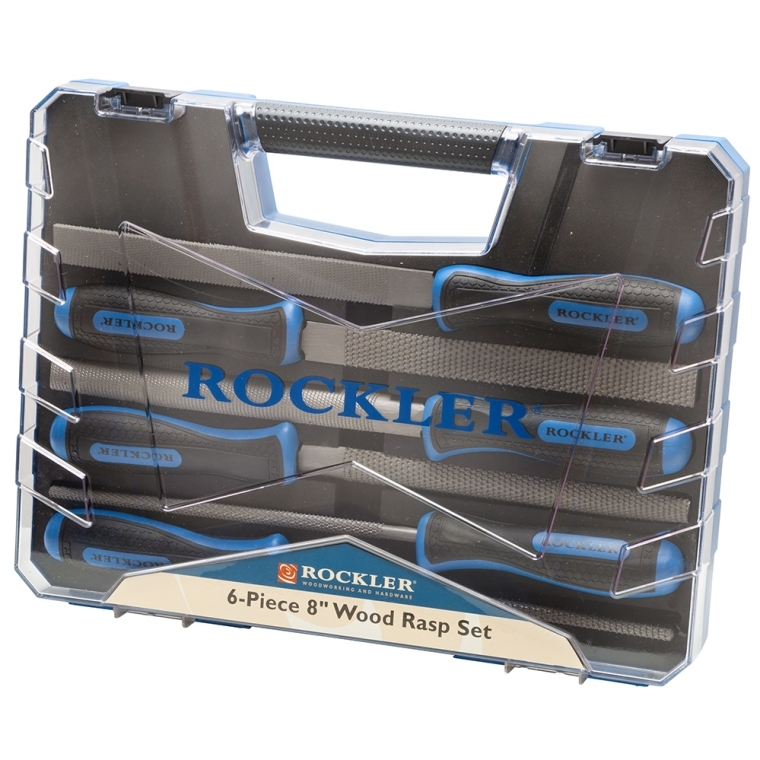 Rockler 6-Piece Wood Rasp Set - full pic 