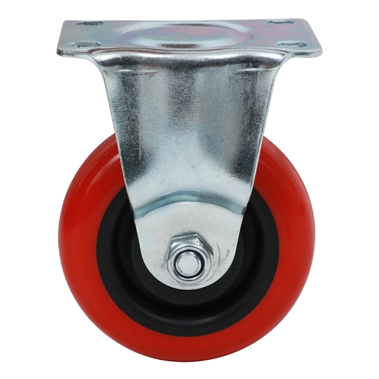 4'' 300-lb. Heavy Duty Polyurethane Caster - full pic 