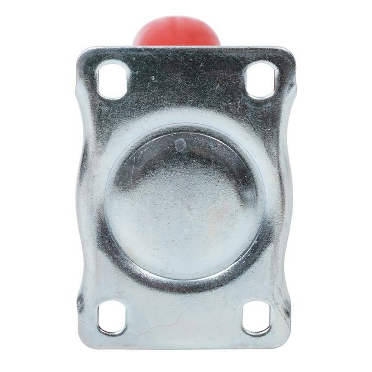 4'' 300-lb. Heavy Duty Polyurethane Caster, Rigid - full pic 