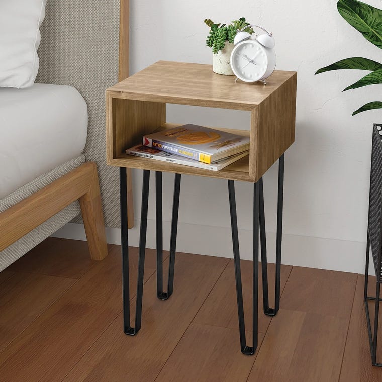 I-Semble Bent Flat Steel Legs with Adjustable Feet, Set of 4 - full pic 