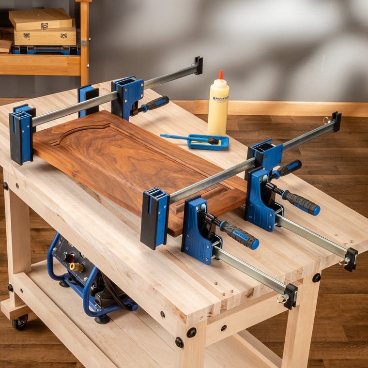 Rockler Parallel Bar Clamps - full pic 