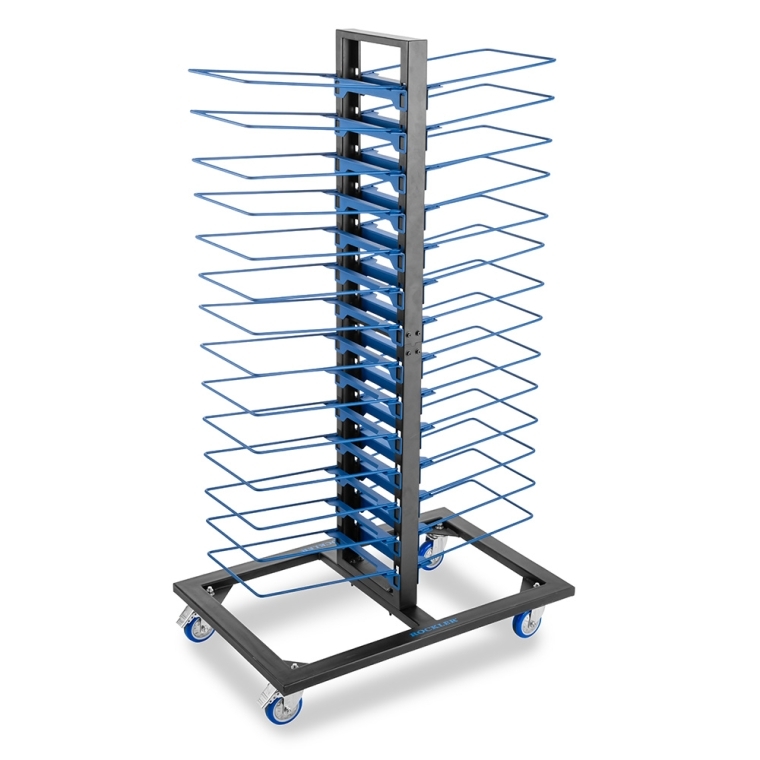 Rockler Mobile Finish Drying Rack - full pic 
