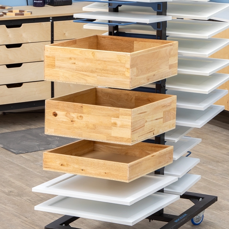 Rockler Mobile Finish Drying Rack - full pic 