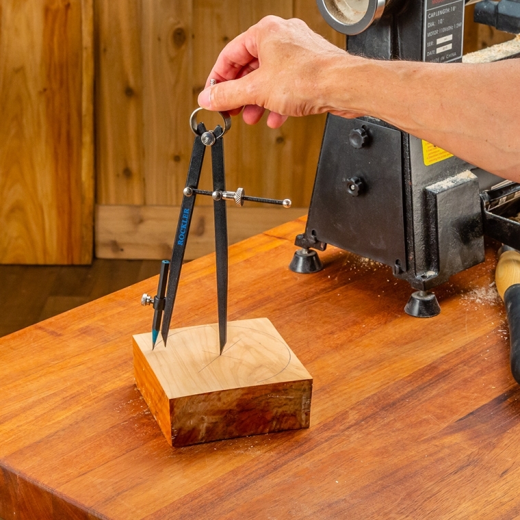 Rockler 3-Piece Spring Caliper and Divider Set - full pic 