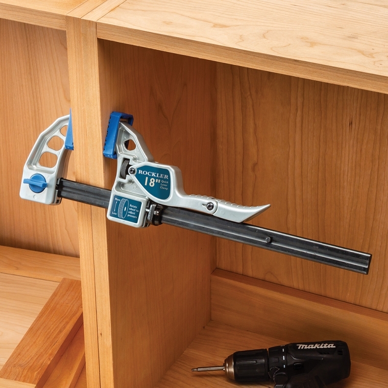 Rockler Quick-Lever Aluminum Clamp - full pic 