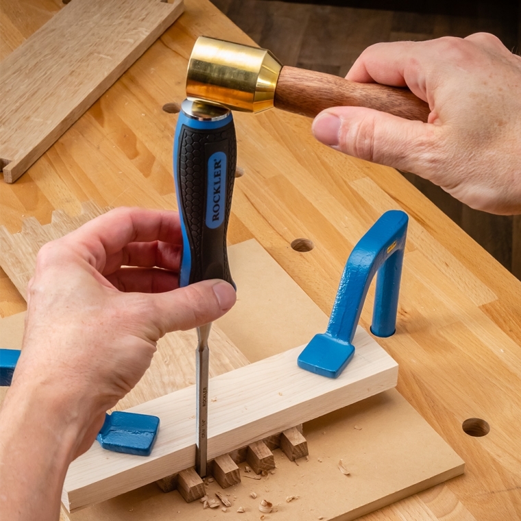 Bench Dog 12 oz. Brass Mallet with Sapele handle - full pic 