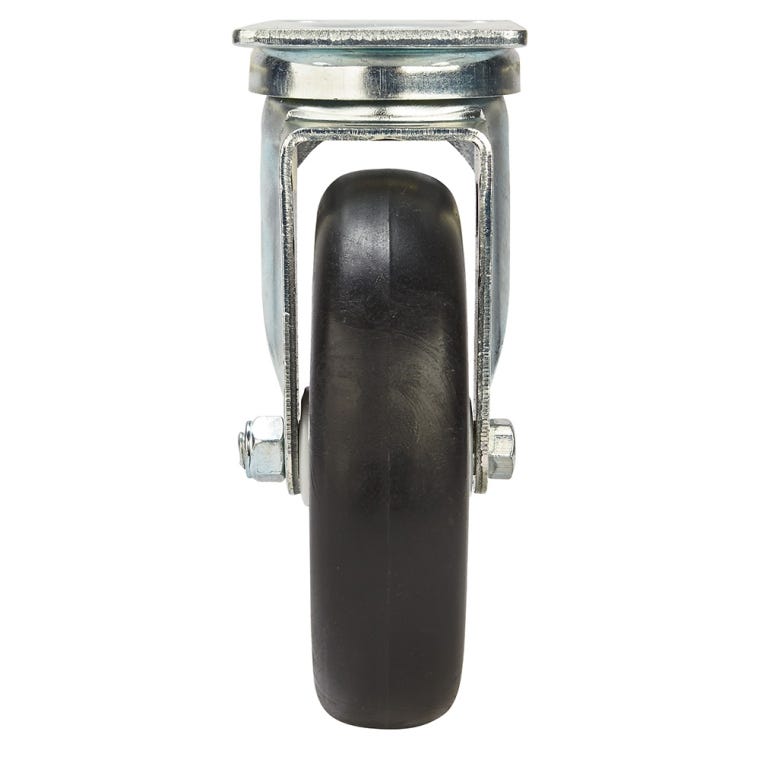5'' 400-lb. Non-Marking Polyolefin Caster, Swivel - full pic 