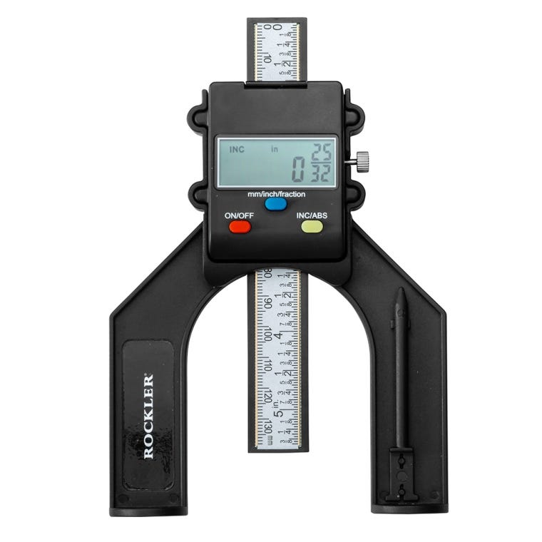 Rockler 4-Piece Digital Measuring Kit - full pic 