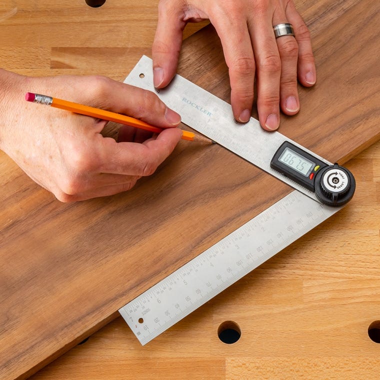 Rockler 4-Piece Digital Measuring Kit - full pic 