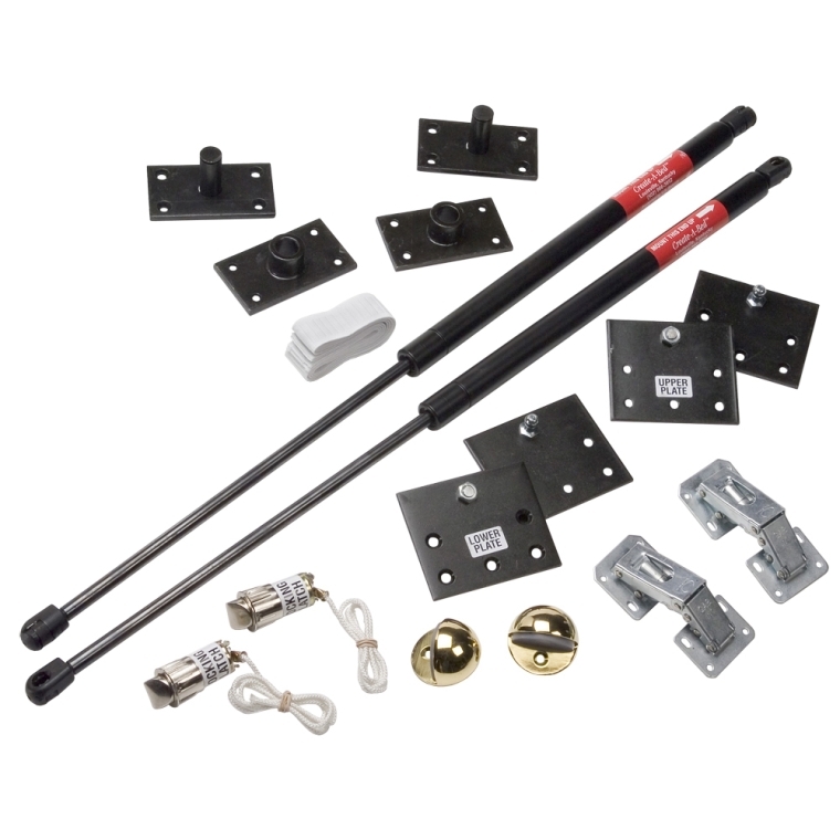 Vertical Mount Murphy Bed Hardware Kit - full pic 