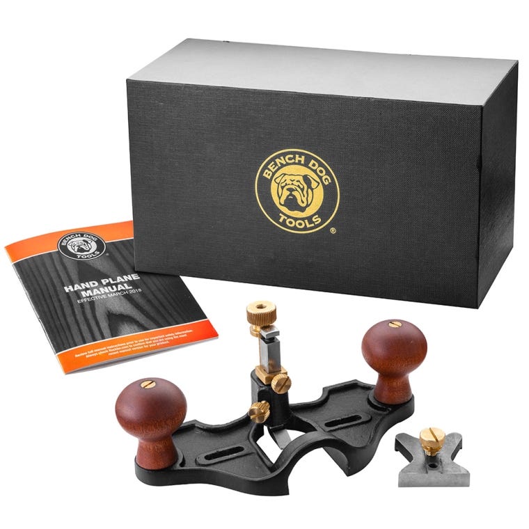 Bench Dog Router Plane with Fence, Open Throat - full pic 