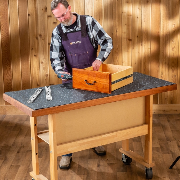 Rockler Rubber Bench Mat, 2' x 5' - full pic 