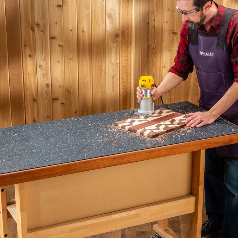 Rockler Rubber Bench Mat, 2' x 5' - full pic 