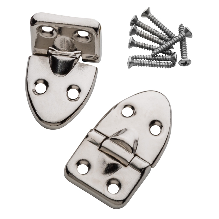 90&deg; Stop Hinges-Select size and finish - full pic 