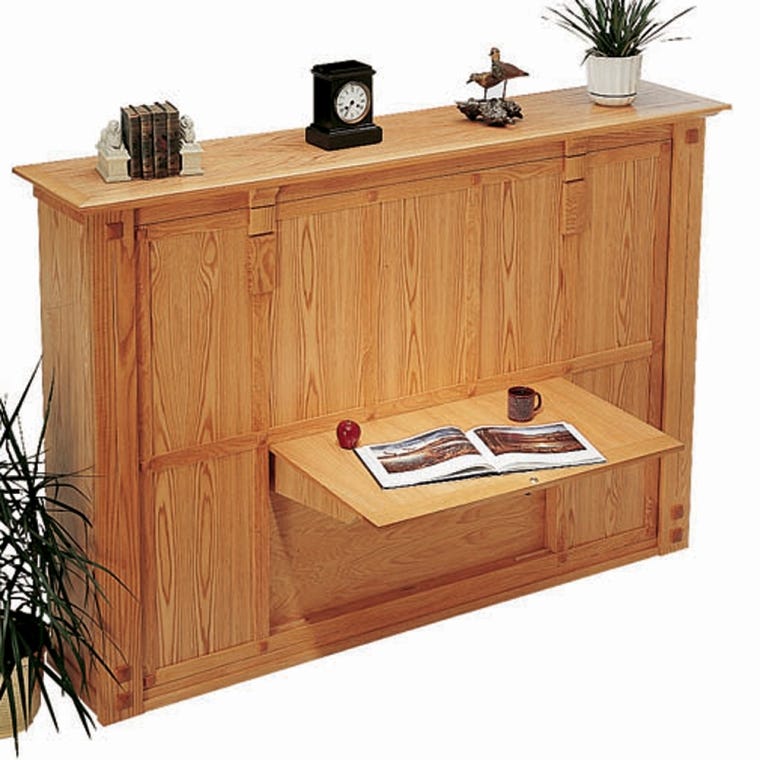 Rockler's Murphy Bed Plan - full pic 