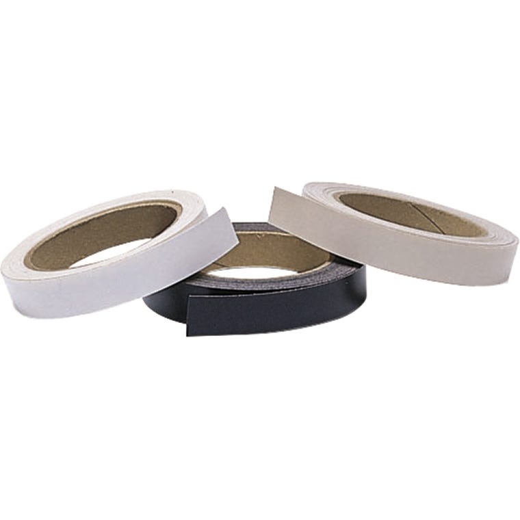13/16&quot; x 25' Plastic Preglued Edge Banding, White - full pic 