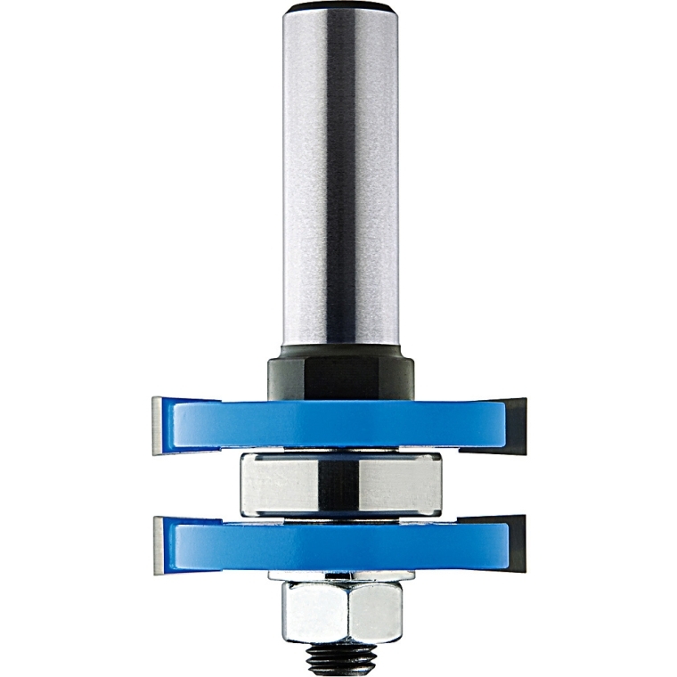 Rockler Tongue and Groove Router Bit - 1/4" H x 1/2" Shank x 3/8'' Depth of Cut - full pic 