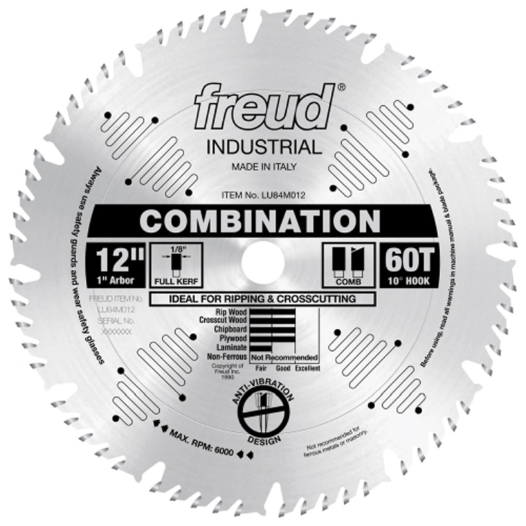 Freud&reg; LU84M Industrial Combination Saw Blades - full pic 