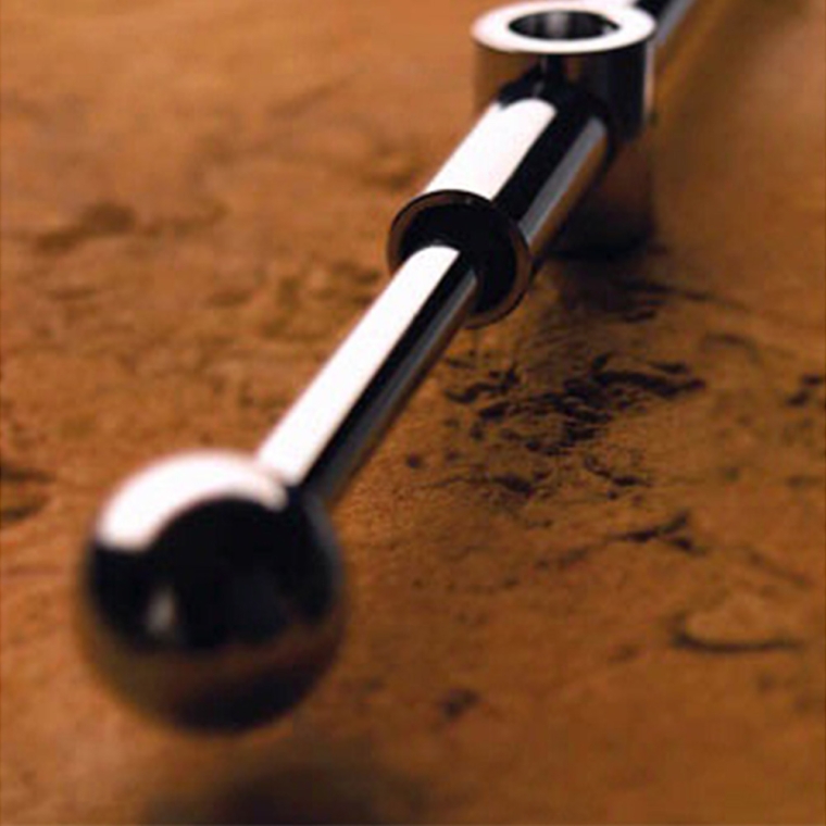 Designer Valet Rod, Chrome, Metal (CVR-14-CR) - full pic 