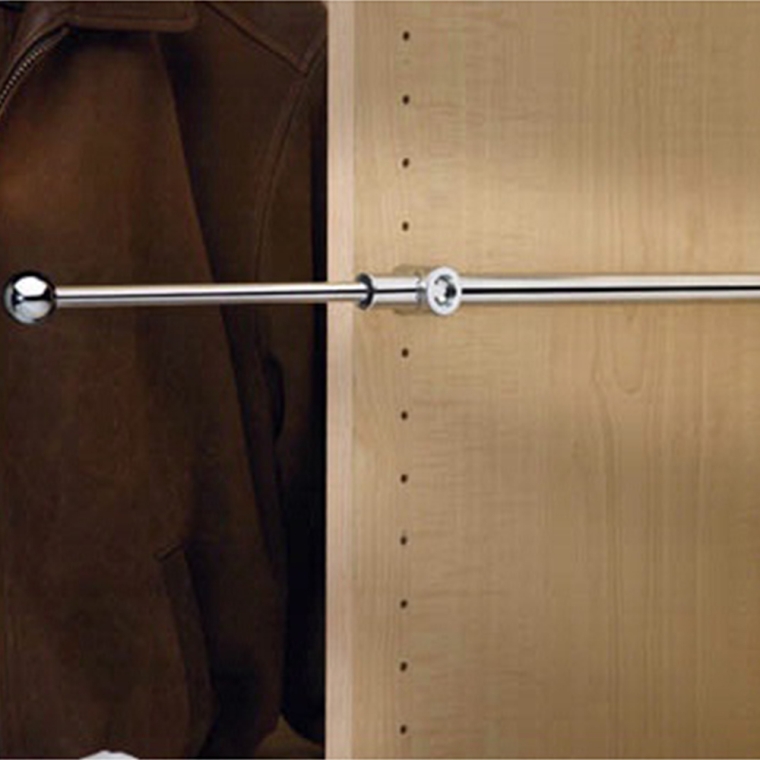 Designer Valet Rod, Chrome, Metal (CVR-14-CR) - full pic 