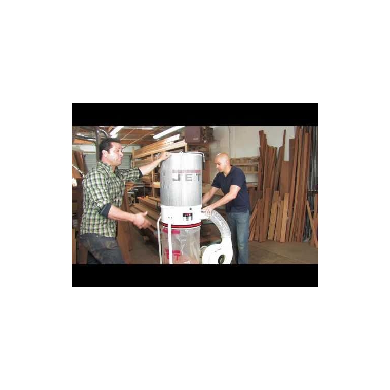 Jet Vortex Dust Collector DC-1100VX-CK, 1.5HP with Canister Filter - main pic