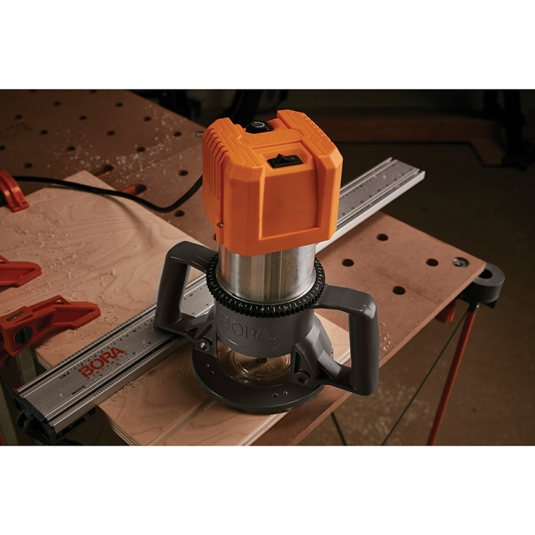 Bora 3.25HP Soft-Start Fixed-Base Router - full pic 
